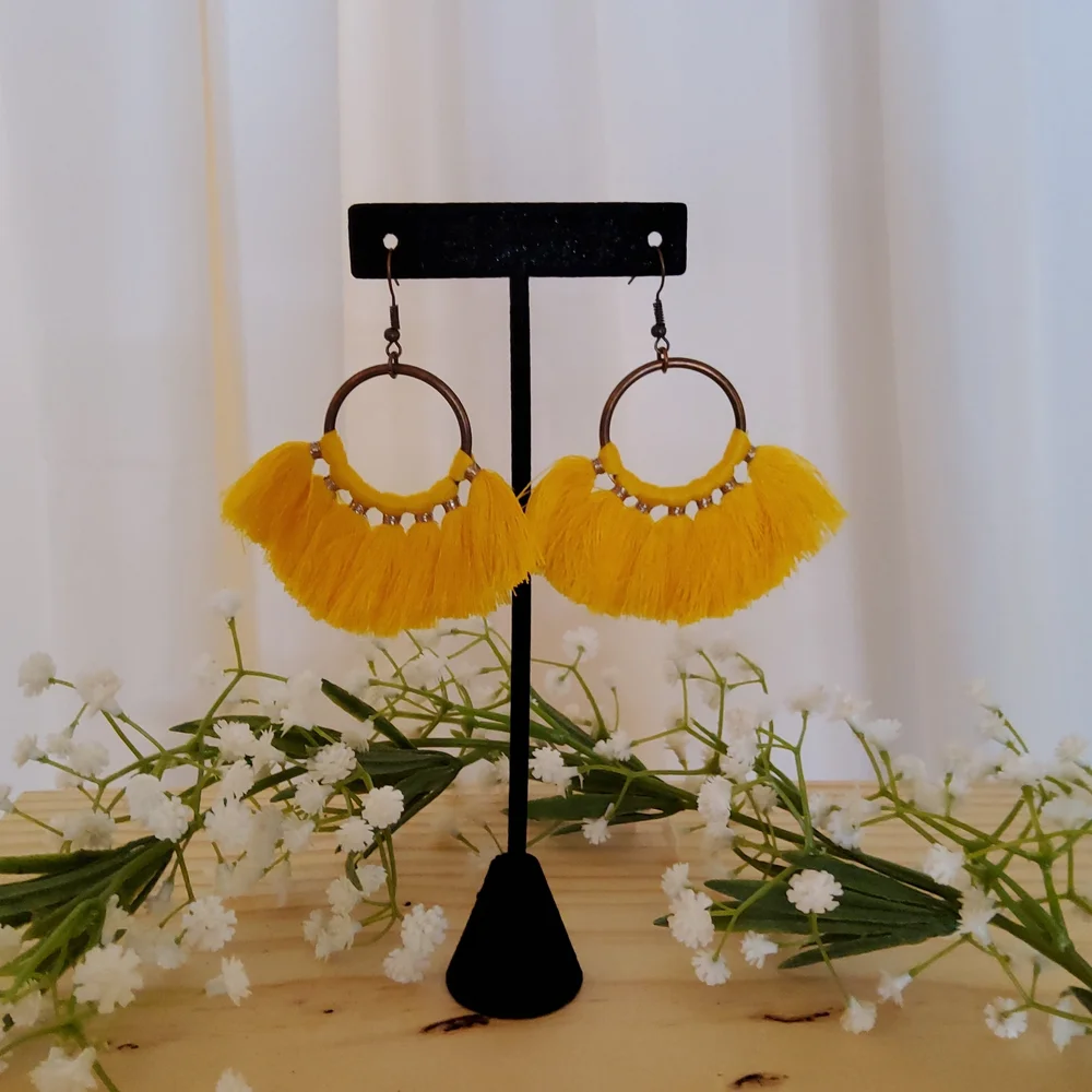 Vintage Style Tassel Earrings